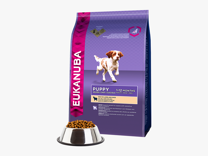 Eukanuba Puppy Lamb & Rice All Breeds 
 Data Src Https - Eukanuba Puppy Lamb & Rice, HD Png Download