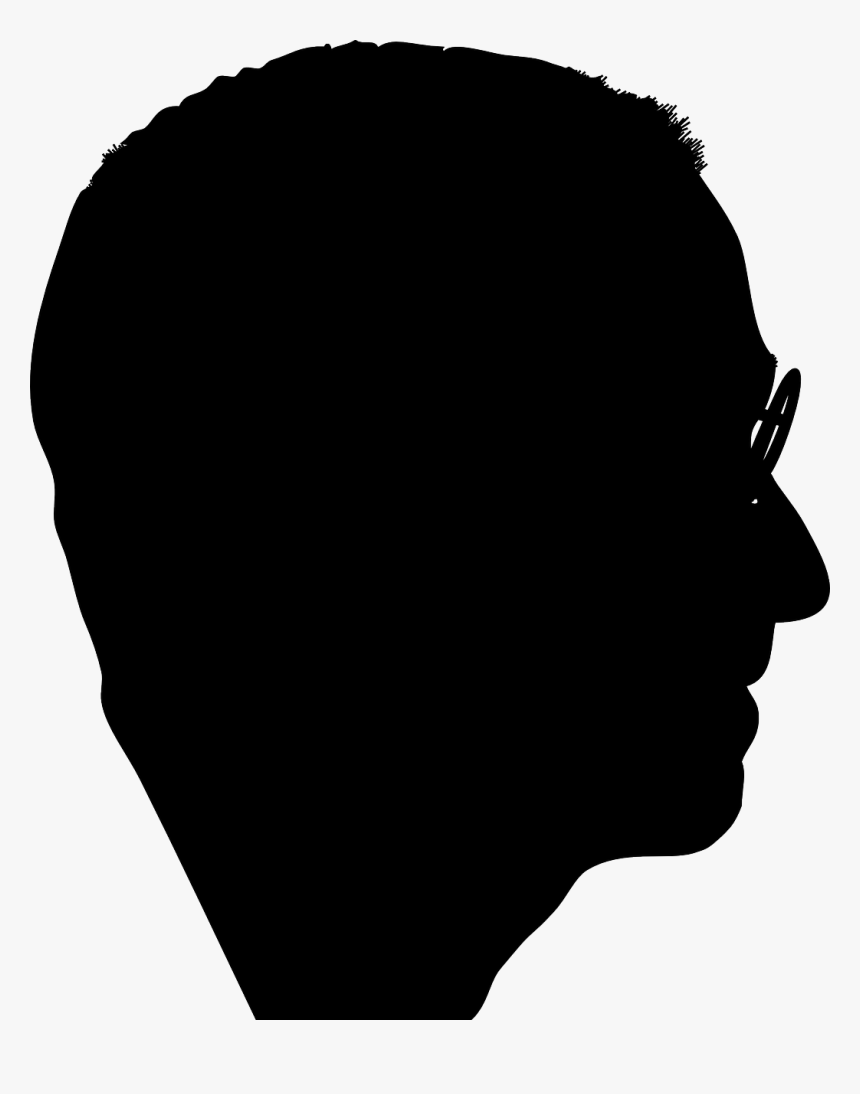 Steve Jobs Silhouette Png, Transparent Png