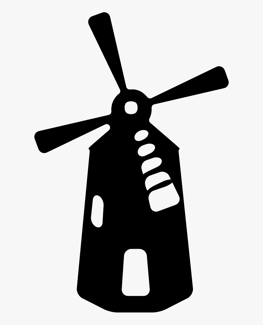 Windmill - Helicopter, HD Png Download