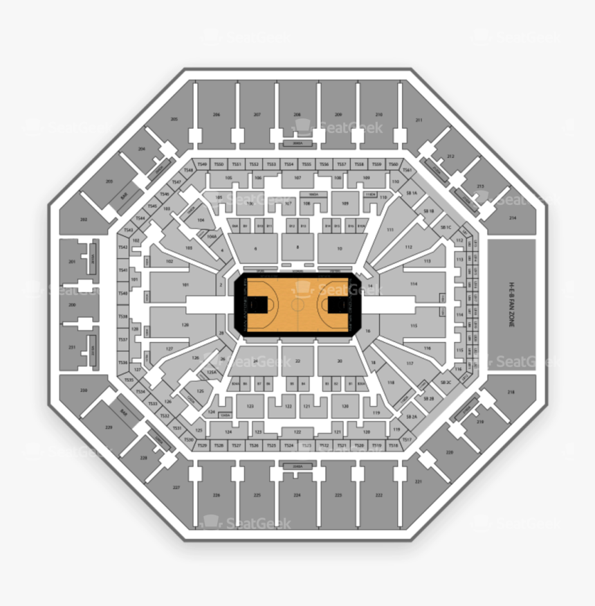 2005 Dime Obv Unc P - Section 102 At&t Center San Antonio, HD Png Download