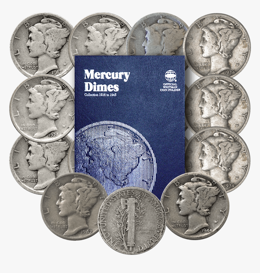 Budding Collectors Mercury Dime Starter Set - Cash, HD Png Download