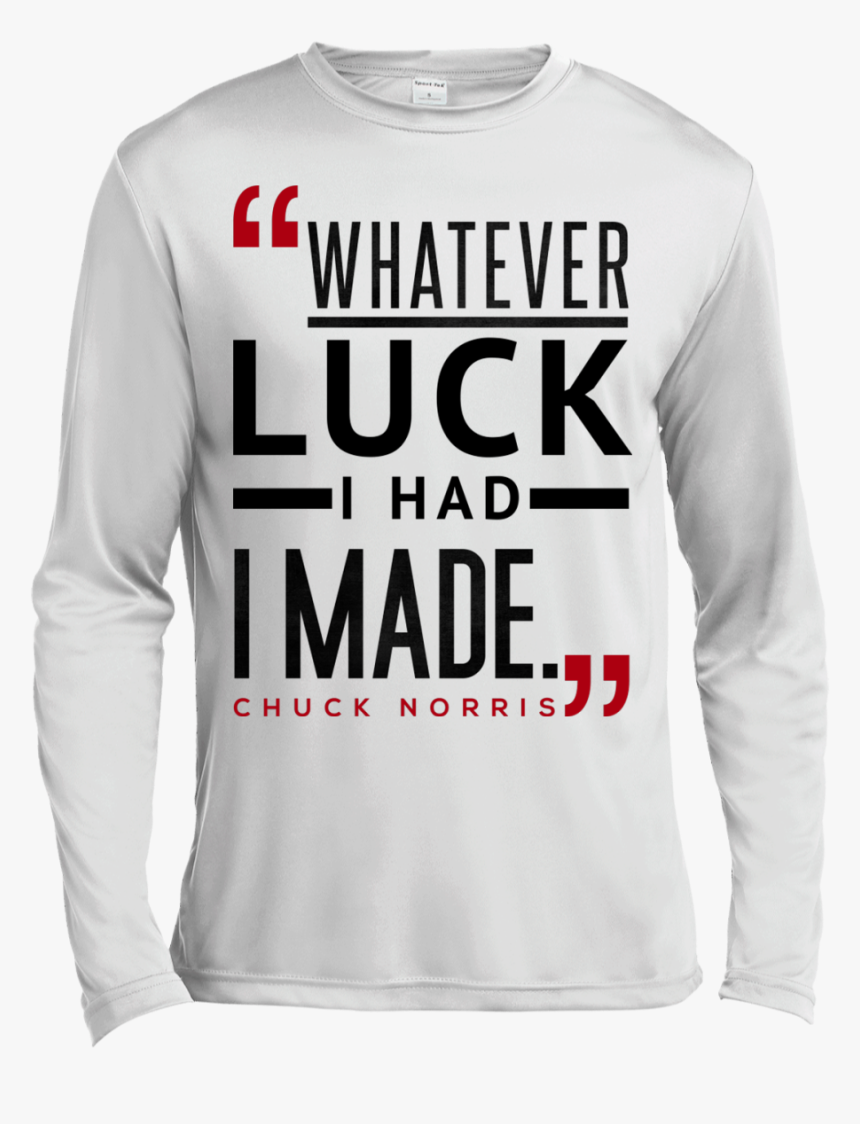 Luck - Long-sleeved T-shirt, HD Png Download