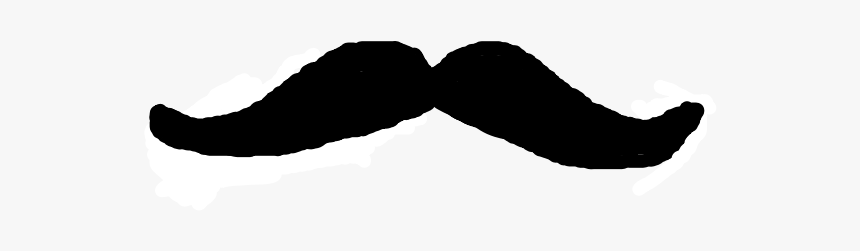 Free Clipart Mustache Juliamatic - Outline Image Of Moustache, HD Png Download