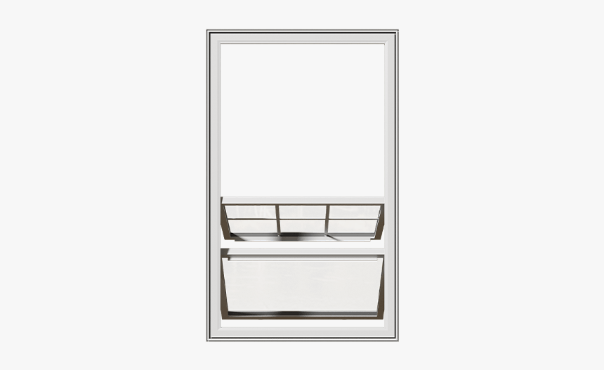 An Open Classic Series Double Slider Window From The - Sliding Door, HD Png Download