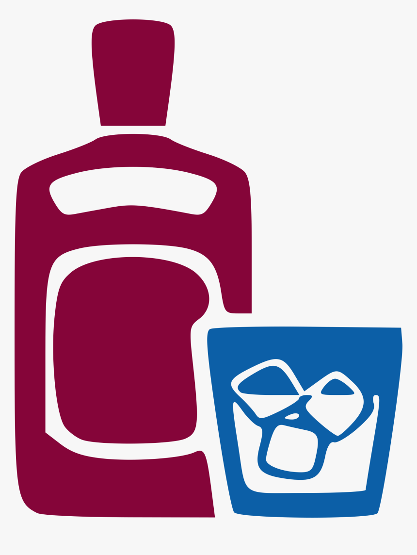 Drinking Clipart Ciroc - Bottle Of Alcohol Clipart, HD Png Download