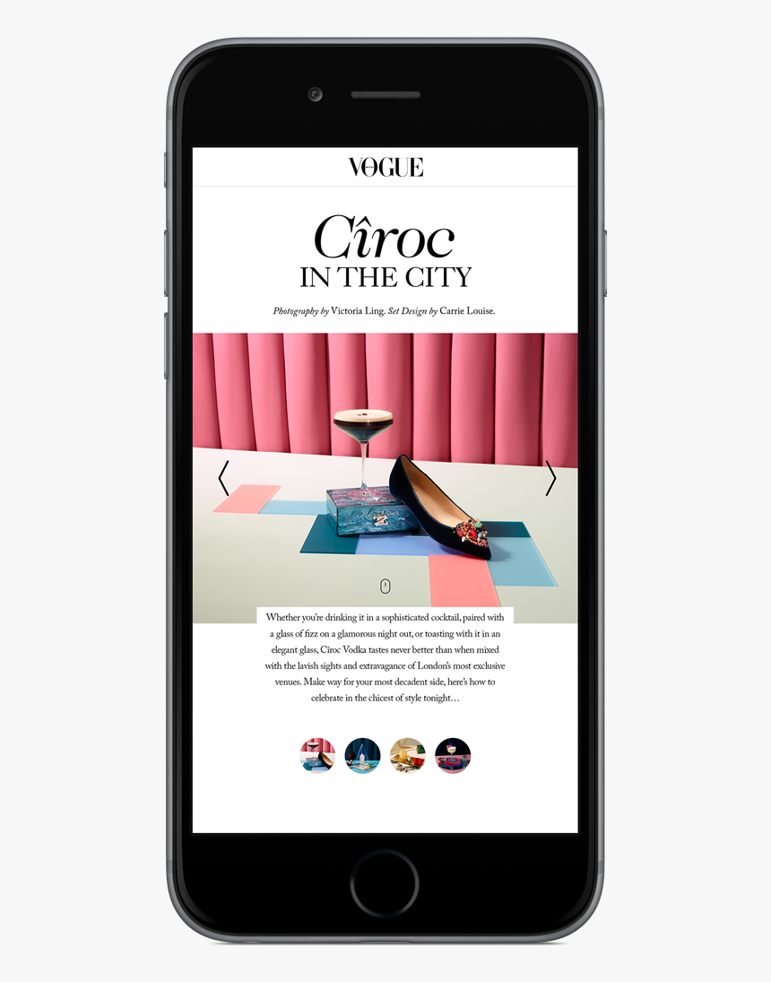 Vo Ciroc Mobile - Iphone, HD Png Download