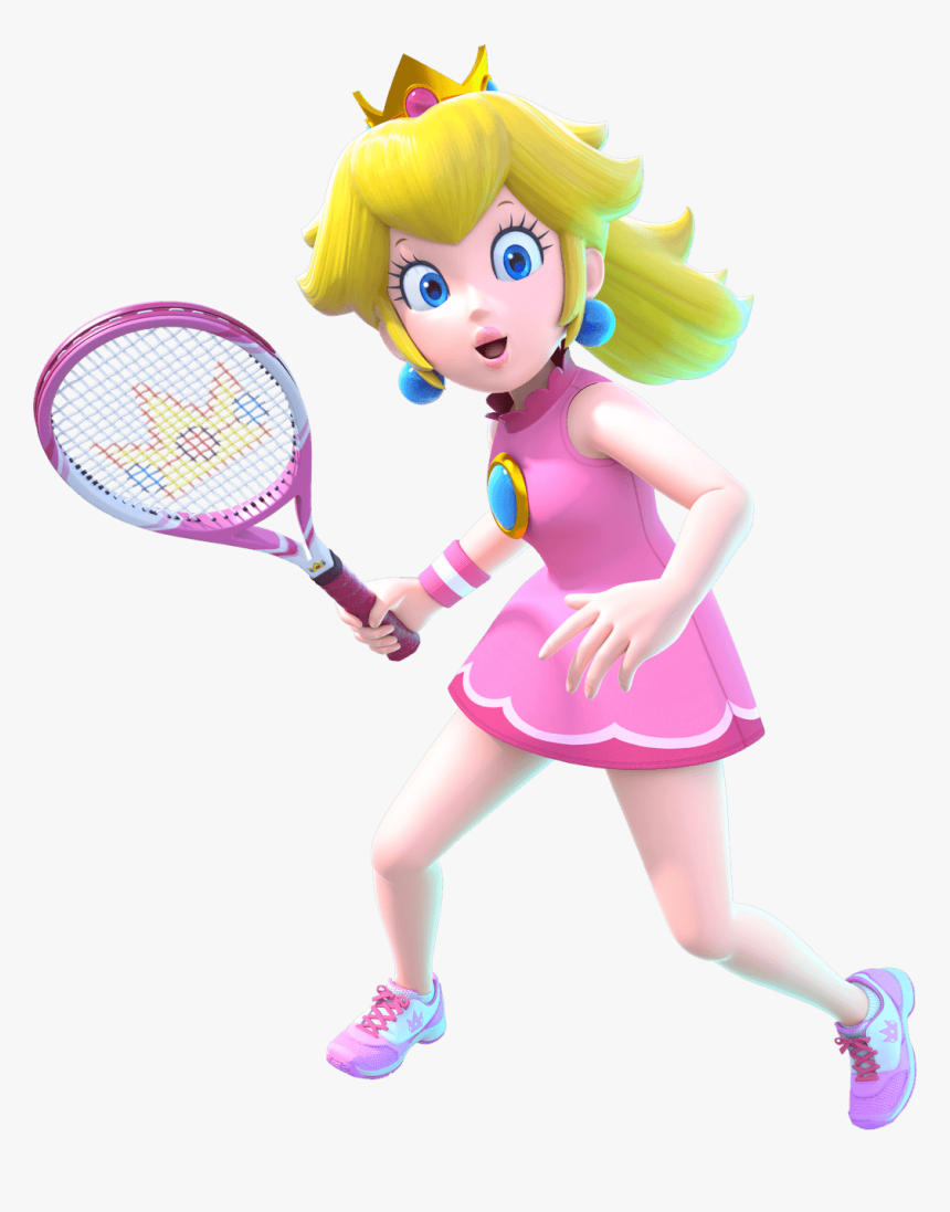 Mario Tennis Aces Png File - Peach Mario Tennis Aces, Transparent Png