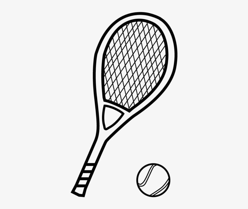 Tennis Racquet Vector, HD Png Download