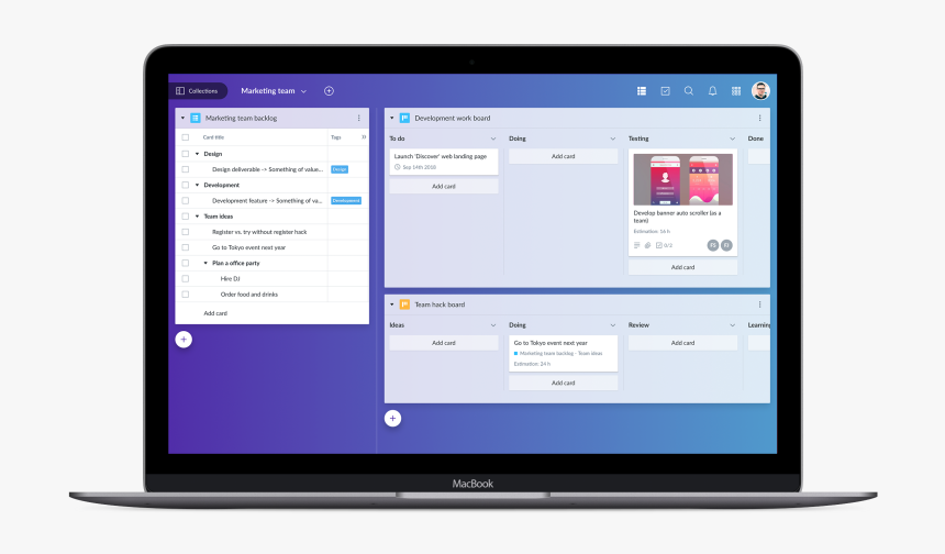 Favro Desktop Hero - Favro Software, HD Png Download