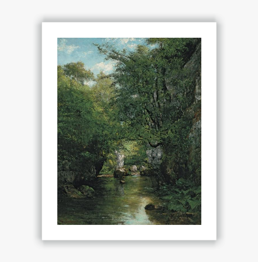 The Water Stream, La Brème 
title The Water Stream, - English Stream, HD Png Download