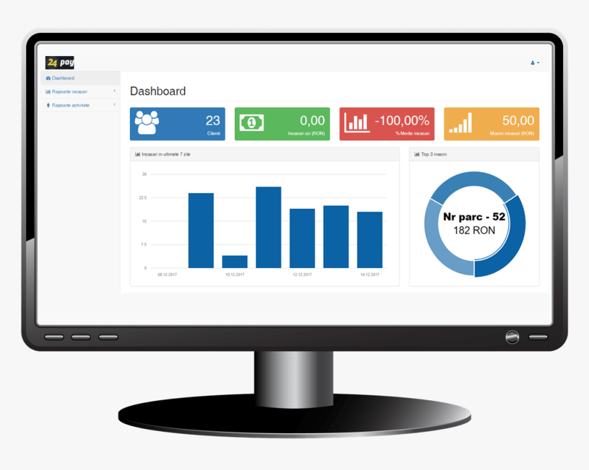 Desktop Application - Computer Monitor, HD Png Download