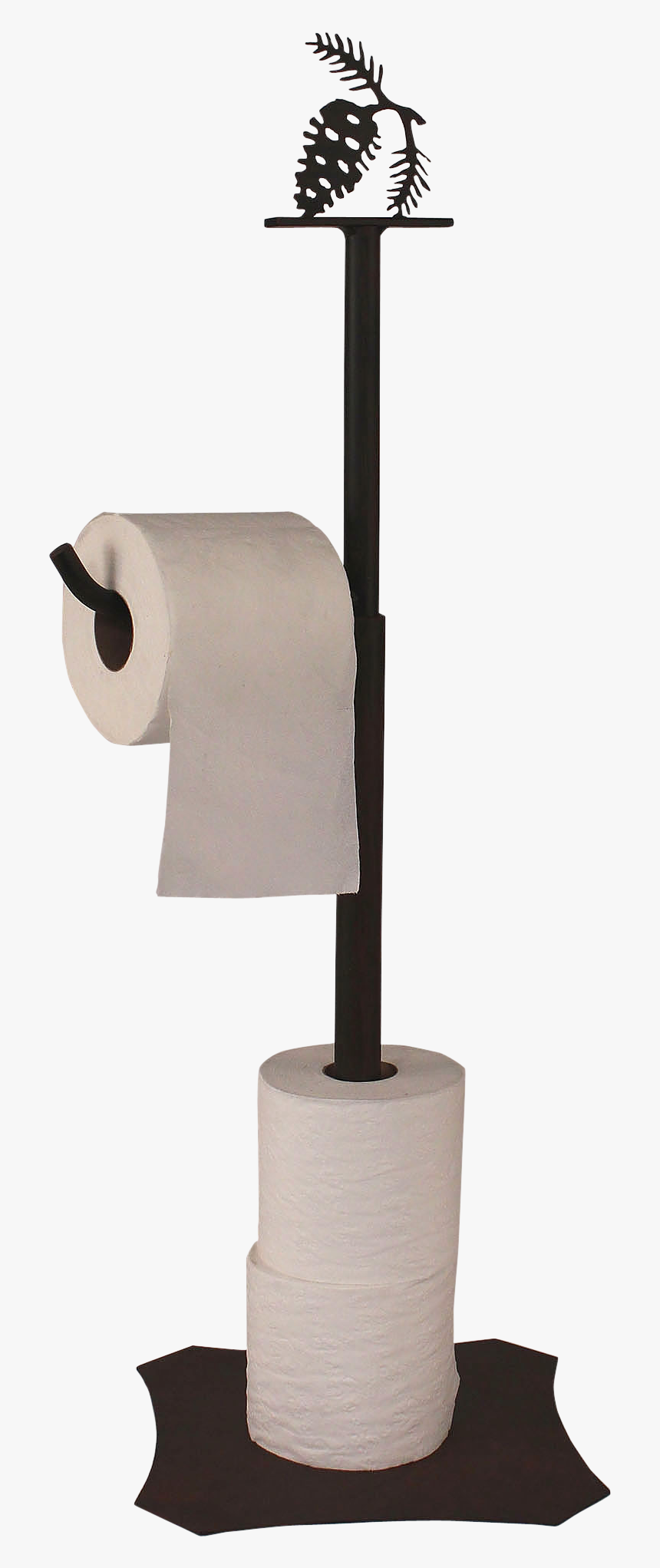 Iron Pine Cone Toilet Paper Stand - Tissue Paper, HD Png Download