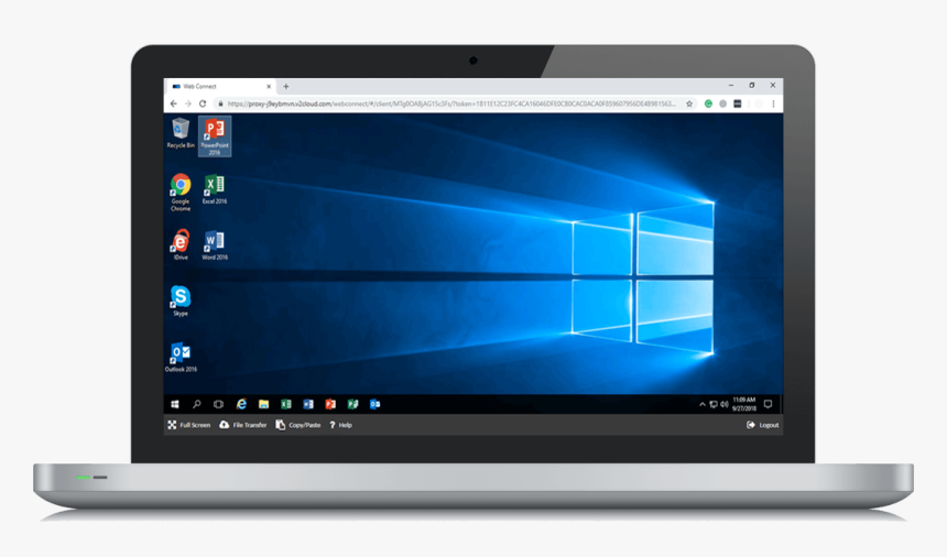 Computer Showing Our Virtual Desktop Solution - Autodesk Dynamo, HD Png Download