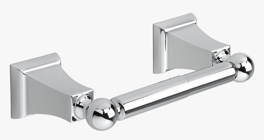 Polished Nickel Toilet Paper Holder Square, HD Png Download