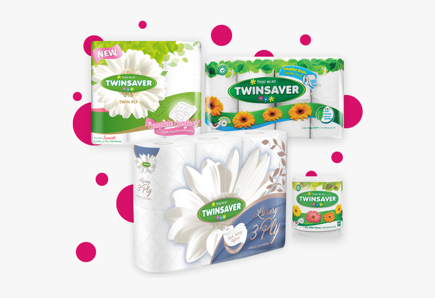 Twinsaver Toilet Paper Range - Twinsaver Toilet Paper, HD Png Download