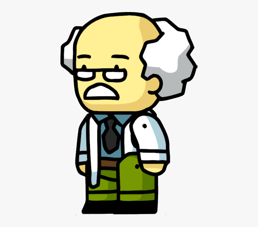 Scientist Male - Scribblenauts Scientist, HD Png Download