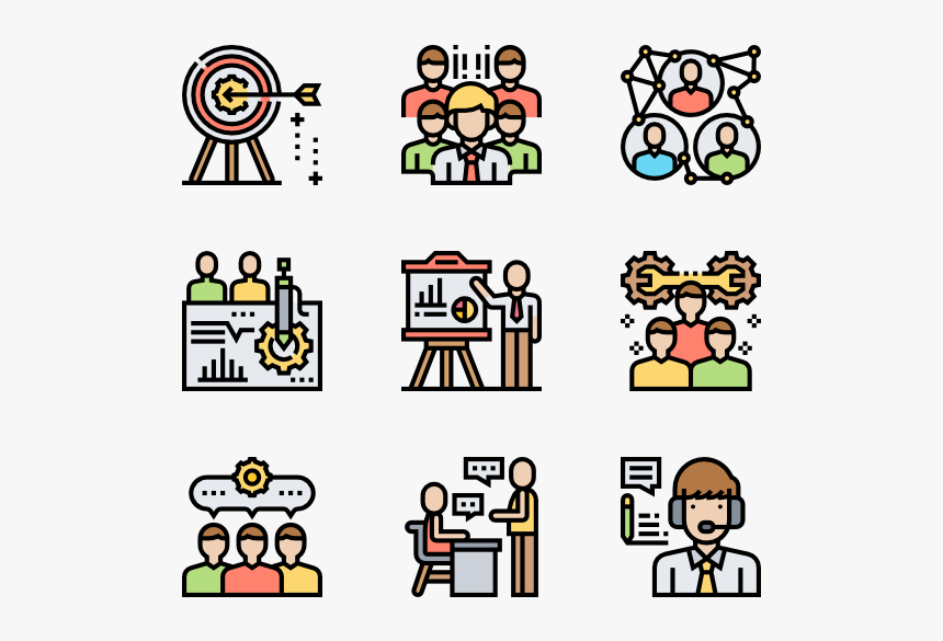 Teamwork - Human Resources Color Icon, HD Png Download