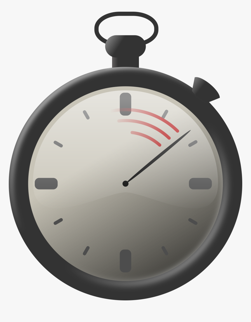 Shaded Big Image Png - Stop Watch, Transparent Png