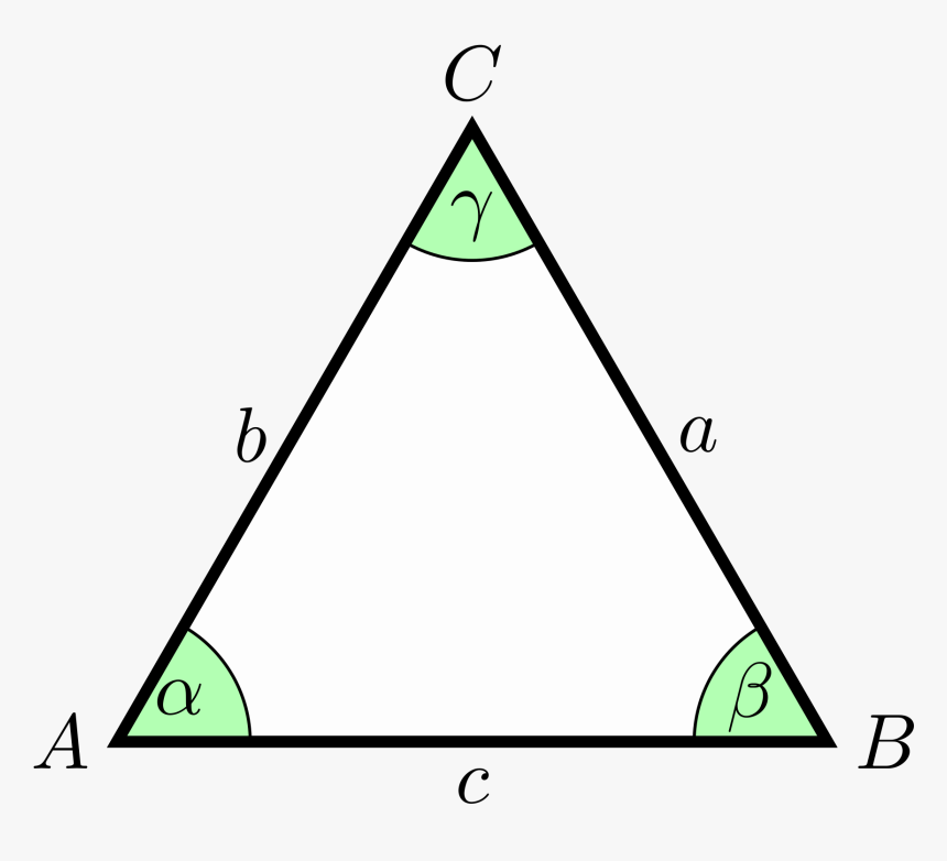 Latex Triangle Angle, HD Png Download