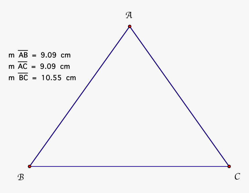 Does An Isosceles Triangle Equal, HD Png Download