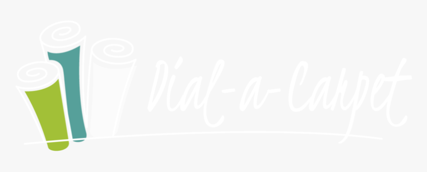 Dial A Carpet Logo White - Calligraphy, HD Png Download