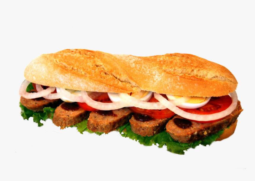 Meatball Sandwich , Png Download - Fast Food, Transparent Png
