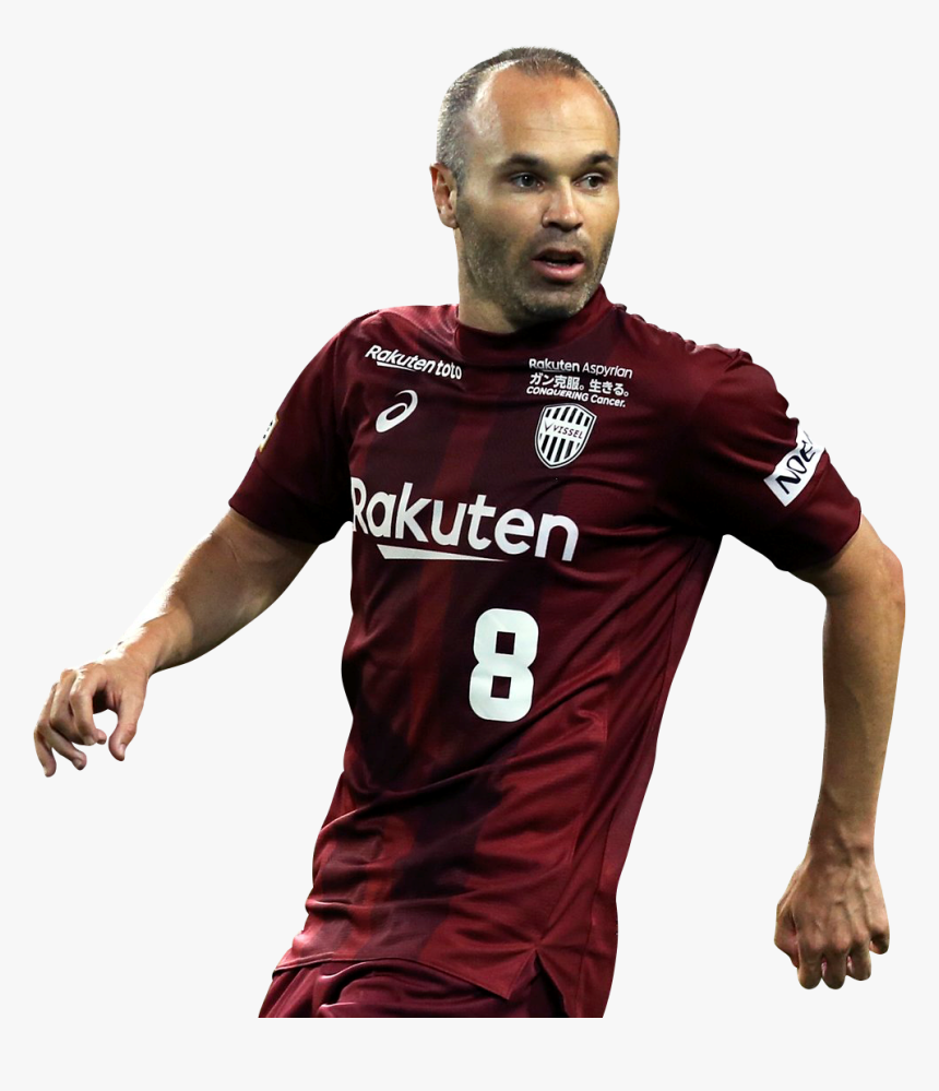 Andres Iniesta render - Andres Iniesta 2019, HD Png Download