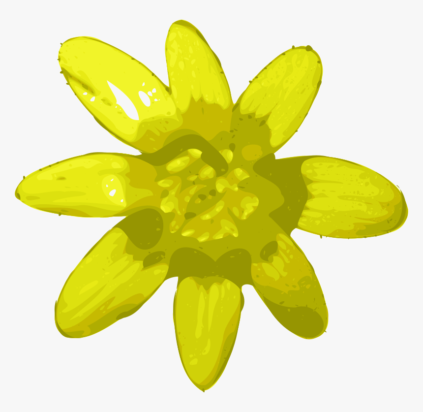 Transparent Daffodil Png - Yellow Flower Clip Art, Png Download