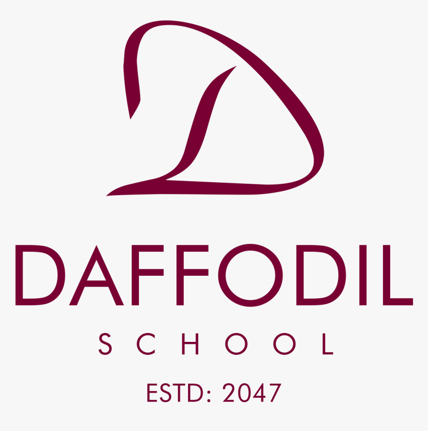 Logo Here - Daffodil School Logo, HD Png Download