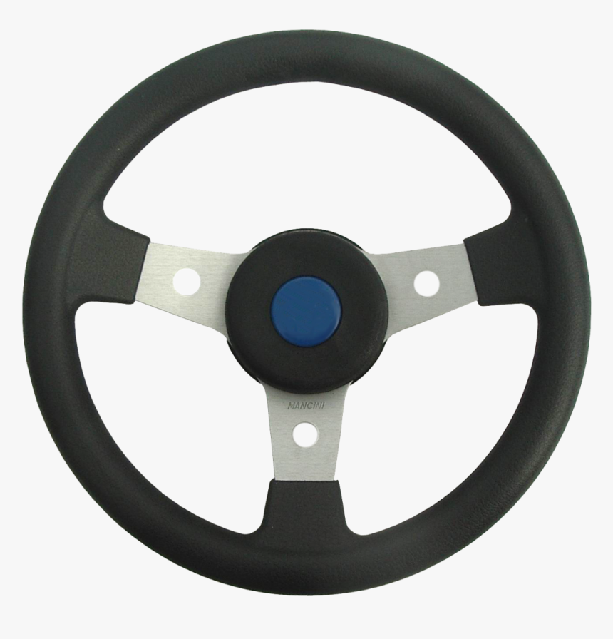 2200182 Imitation Leather/anodised Alu Diam - 320mm Suede Steering Wheel, HD Png Download