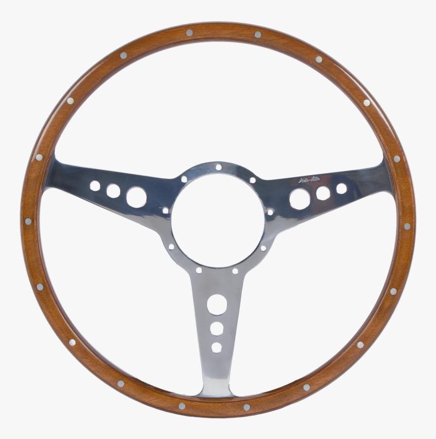 Wood Steering Wheel Bus, HD Png Download