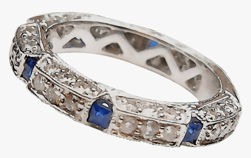 Bangle Ring Bracelet Silver Wedding Free Frame Clipart - Pre-engagement Ring, HD Png Download