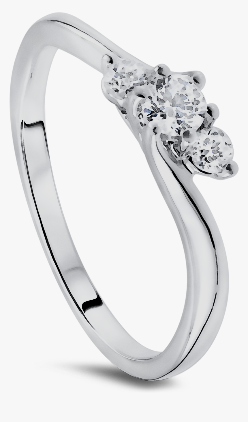 Ring Silver Jewellery Wedding Free Frame Clipart - Engagement Ring, HD Png Download