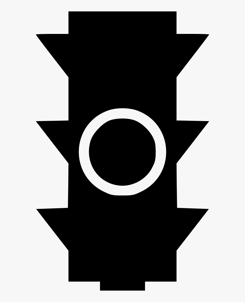 Yellow Light - Traffic Light Icon Png, Transparent Png