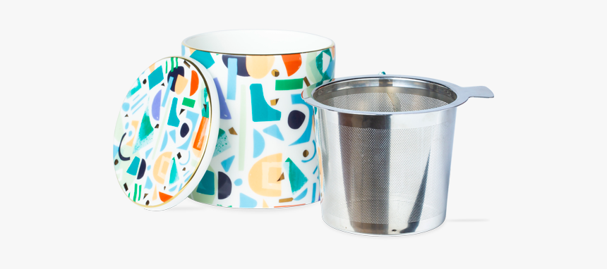 Confetti Mug With Infuser Mint - Stock Pot, HD Png Download