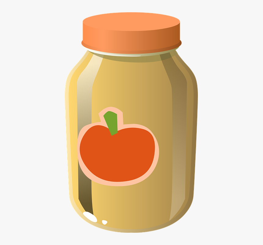 Tomato Sauce, Jar, Glass, Food, Sauce, Homemade, Canned - Roux Clipart, HD Png Download