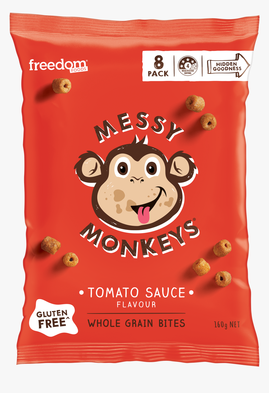 Messy Monkey Whole Grain Bites, HD Png Download