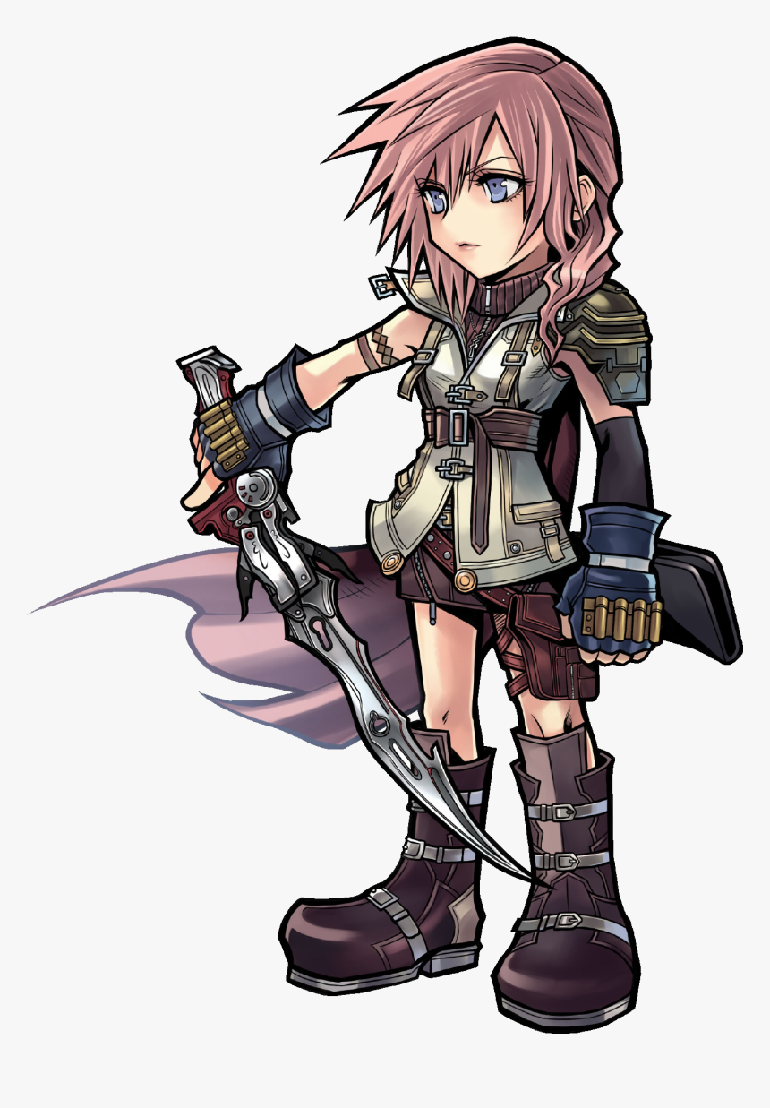 Final Fantasy Wiki - Dissidia Opera Omnia Lightning, HD Png Download