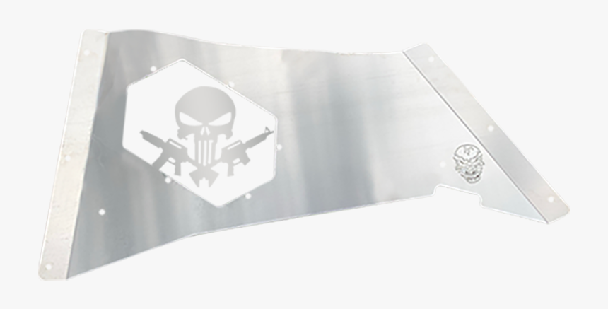 Jeep Jk Rear Fender Strapped Punisher 07 18 Wrangler - Punisher Skull, HD Png Download