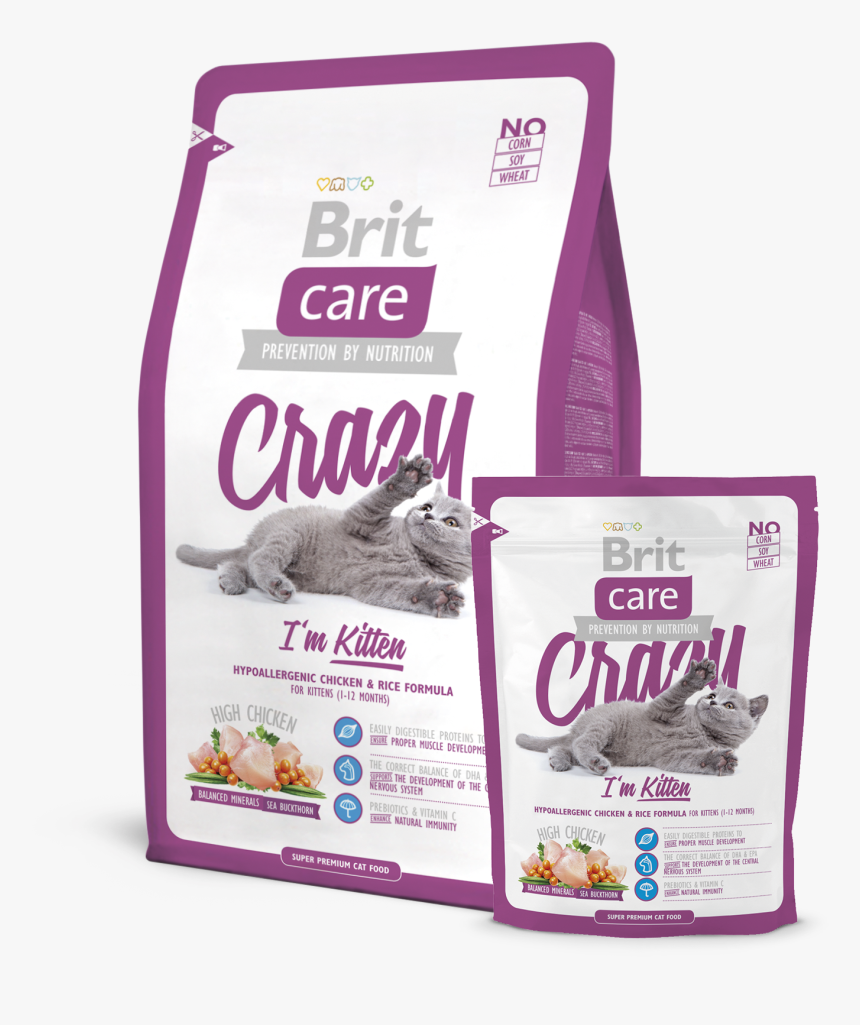 Brit Care Cat Crazy, HD Png Download