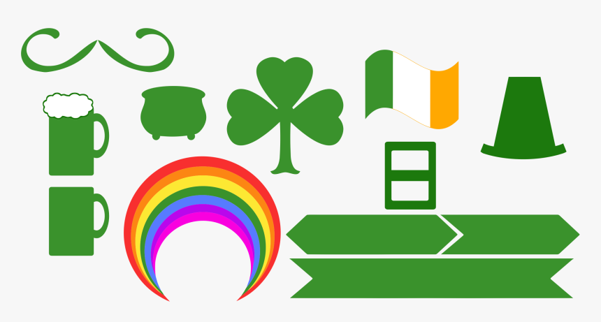 Saint Patrick S Day Paraphernalia Clip Arts - Saint Patrick's Day, HD Png Download