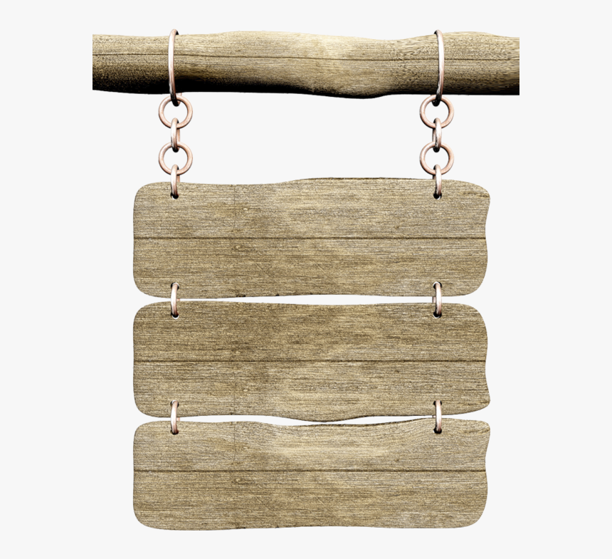 Hanging Wooden Sign Png - Wooden Blank Sign Png, Transparent Png