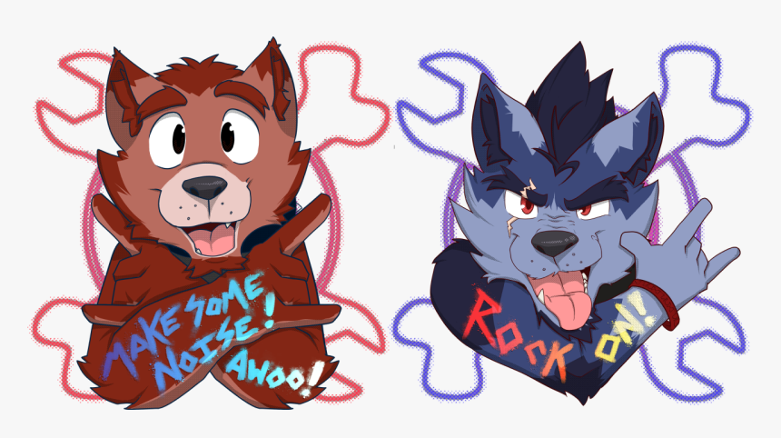Rhed & Bruise - Cartoon, HD Png Download