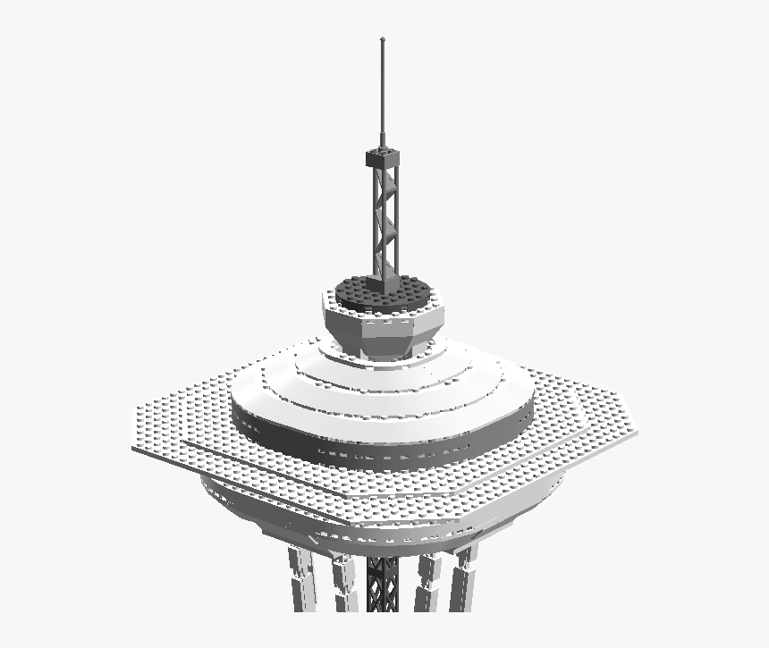 Lego Space Needle - Stroopwafel, HD Png Download