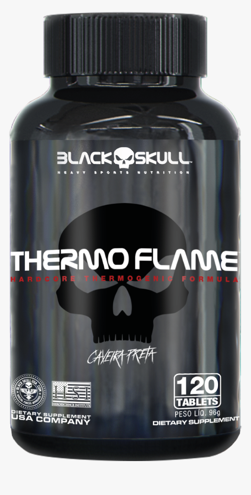 Thermo Flame 60 Black Skull, HD Png Download