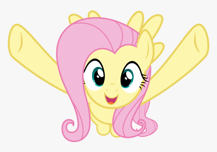 More Celebratory Hugs Definitely - Fluttershy Wants To Hug You, HD Png Download