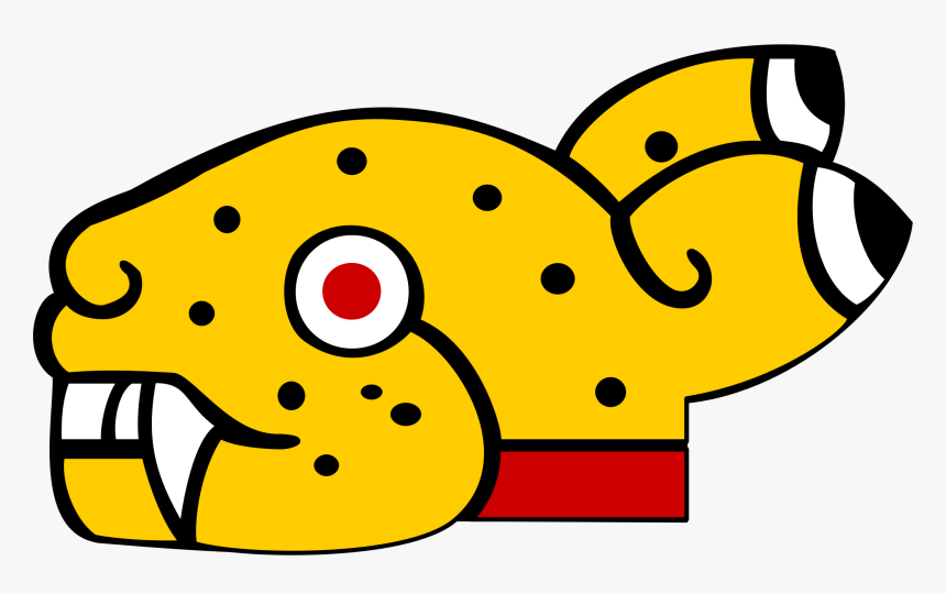Cougar Clip Arts - Aztec Jaguar Clip Art, HD Png Download