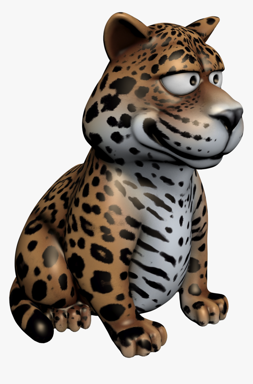 Jaguar Clipart Png - Leopard, Transparent Png