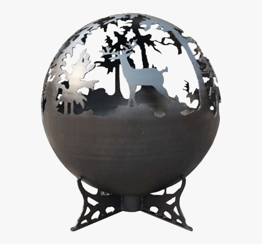 Lifestyle Garden Furniture Deer Globe Firepit - Fire Pit, HD Png Download
