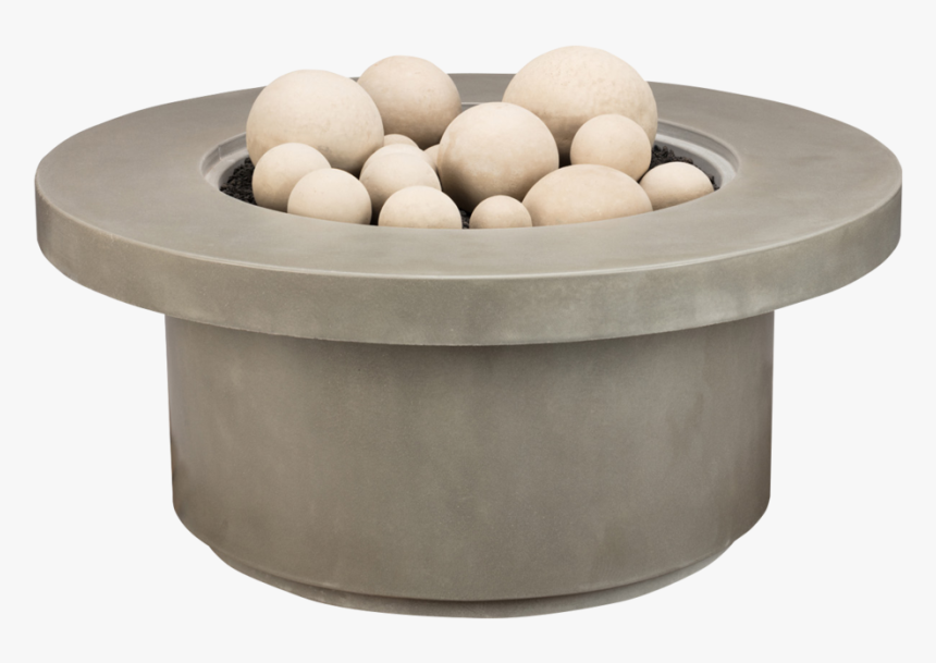 Capped Infinity Precast Concrete Fire Pit Table - Coffee Table, HD Png